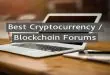 best-cryptocurrency-forums