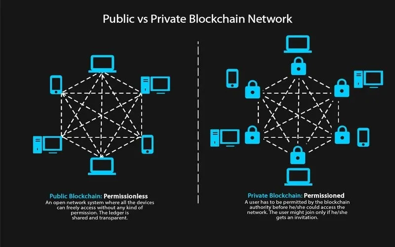 Public-vs-Private-Blockchain